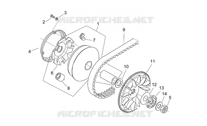 Variator assembly