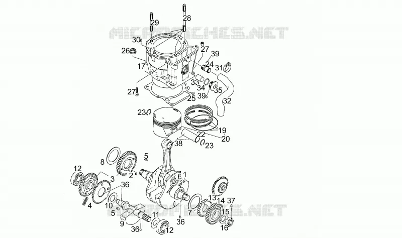 Drive shaft - Cylinder
