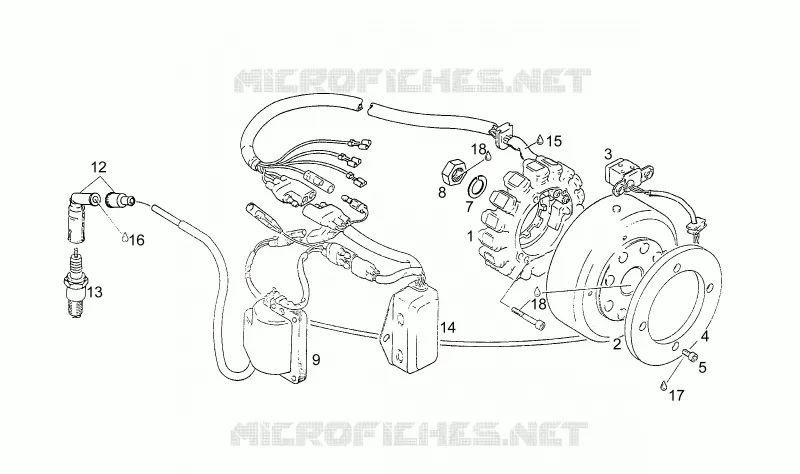 Cdi magneto assy