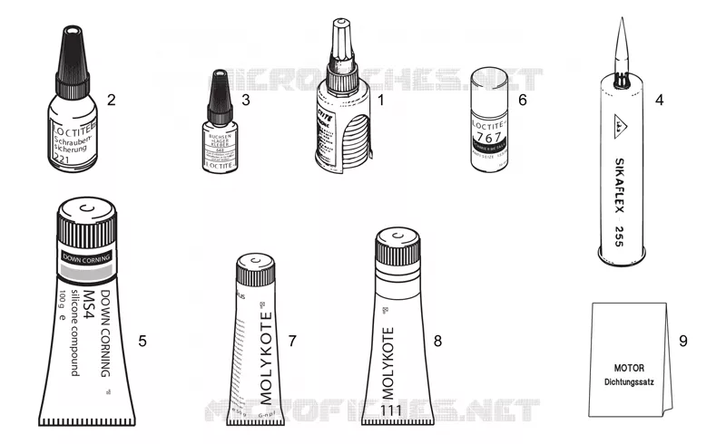 Sealing and lubricating agents