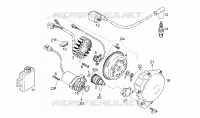 Cdi magneto assy
