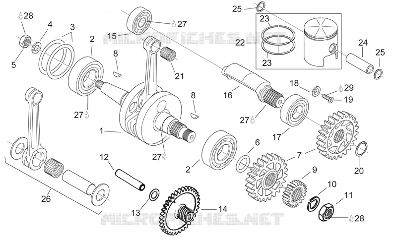 Crankshaft - Balance shaft