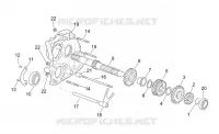 Primary gear shaft