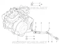 Engine-Completing part-Lever