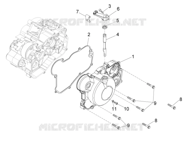 Clutch cover