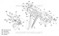 Rear cylinder timing system