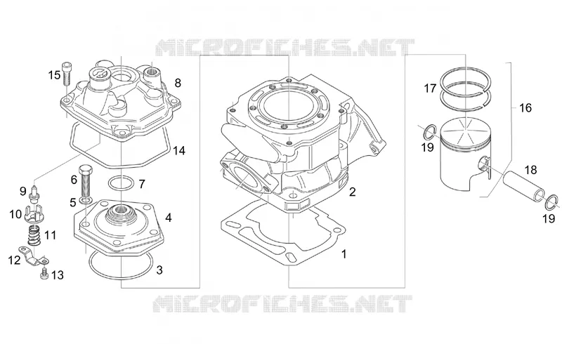 Cylinder - Head - Piston