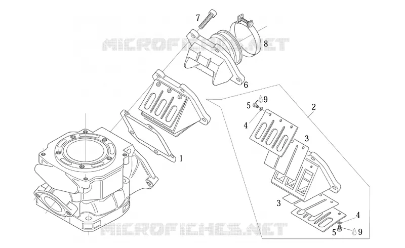 Carburettor flange