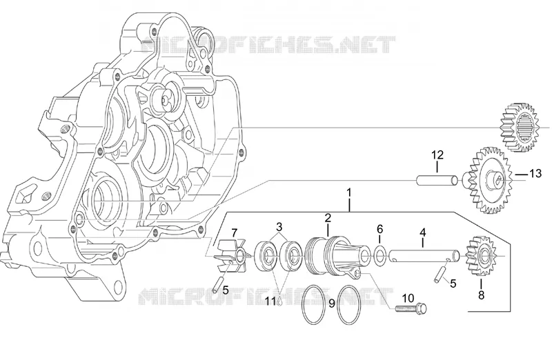 Water pump assy
