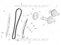Rear cylinder timing system
