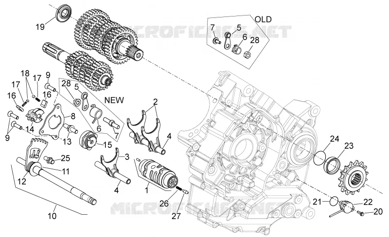 Gear box selector