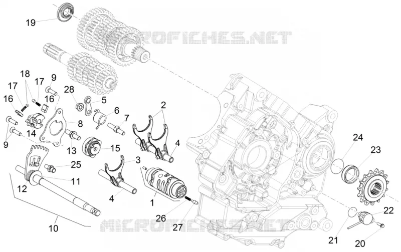 Gear box selector