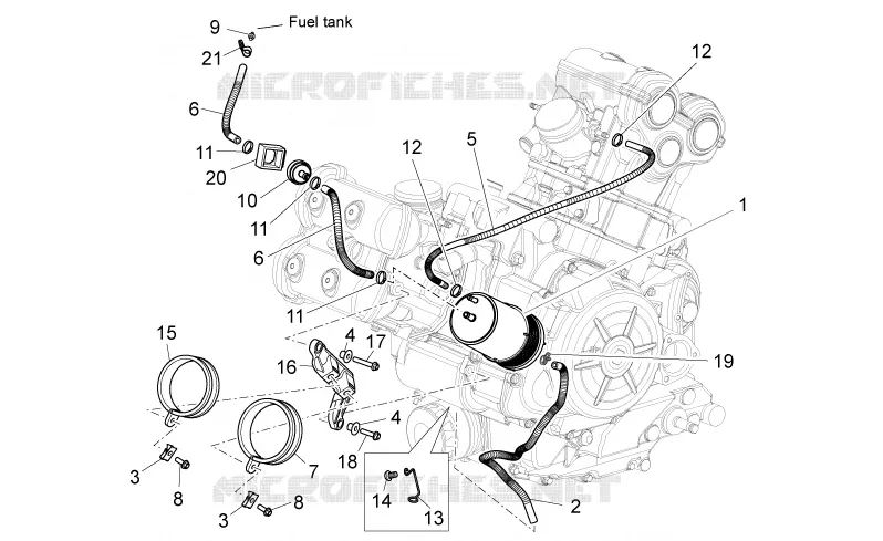 Fuel vapour recover system
