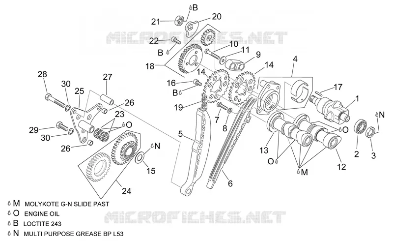 Rear cylinder timing system