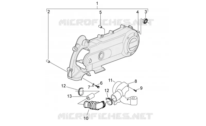 Variator cover