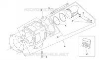 Cylinder with piston