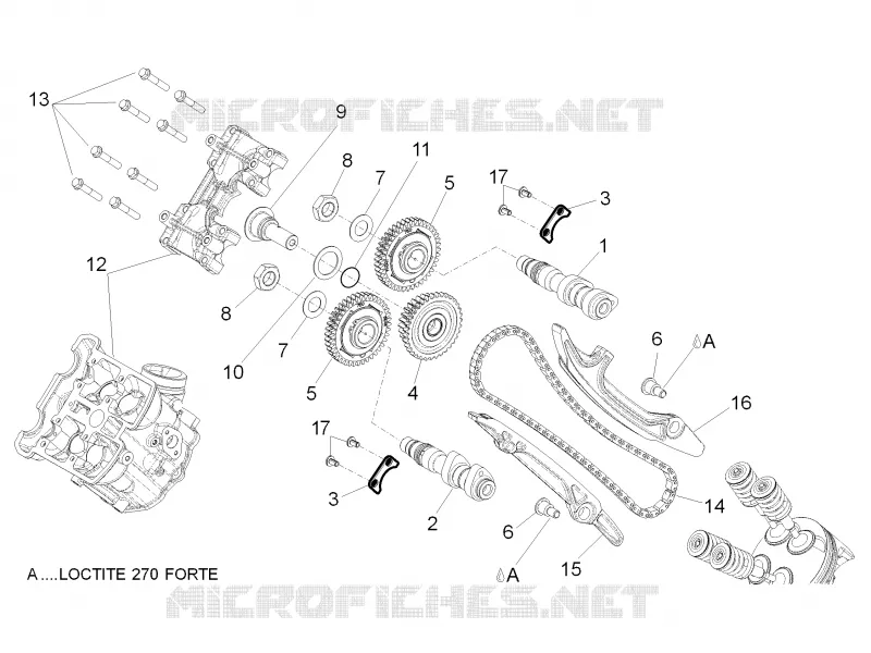 Front cylinder timing system