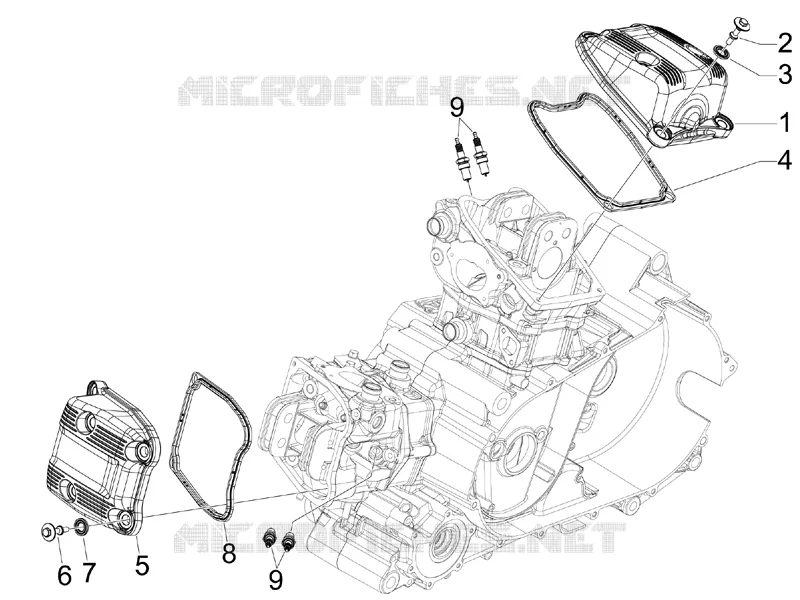 Cylinder head cover