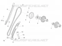 Rear cylinder timing system