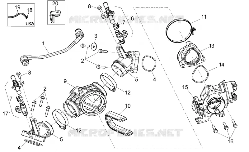 Throttle body