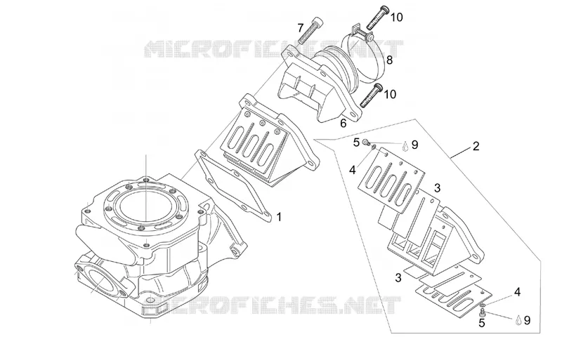 Carburettor flange