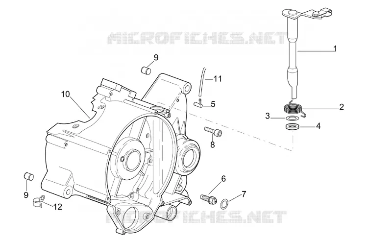 Left crankcase
