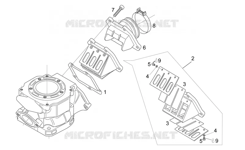Carburettor flange
