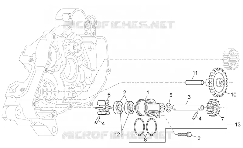 Water pump assy