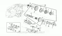 Driven shaft 5 speed gearbox