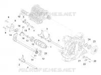 Gear box / Selector / Shift cam