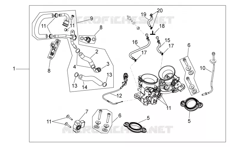 Throttle body