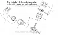 Cylinder with piston