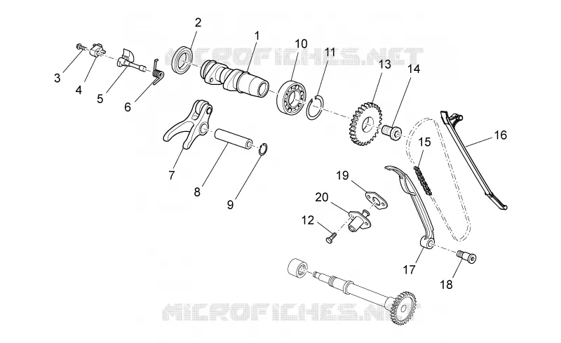 Front cylinder timing system