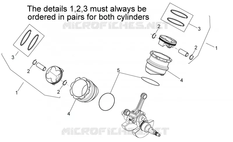 Cylinder with piston