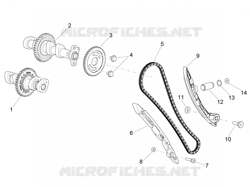 Front cylinder timing system