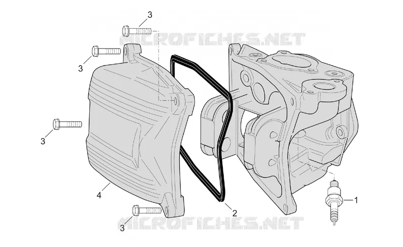 Head cover (Int. Thermostat)