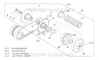 Pulley assy., driven