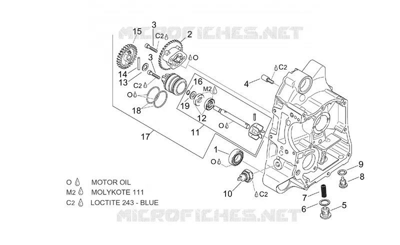 RH Semi-crankcase