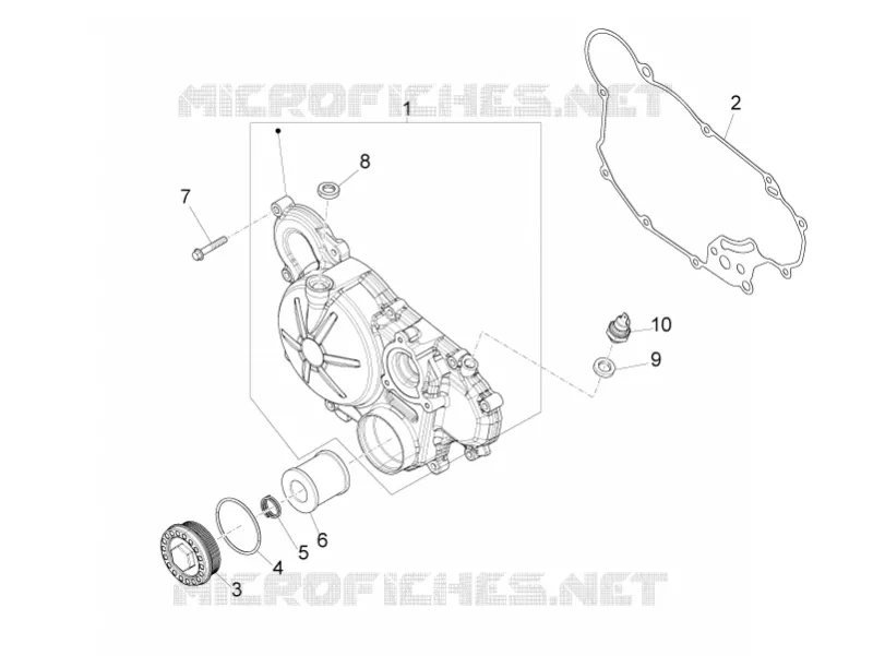 Clutch cover