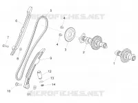 Rear cylinder timing system