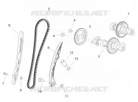 Rear cylinder timing system