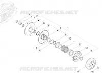 Driven pulley