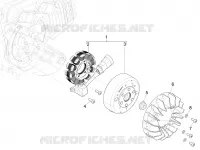 Flywheel magneto