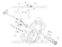Gear box / Selector / Shift cam