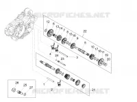 Gear box - Gear assembly