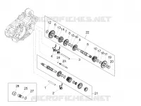 Gear box - Gear assembly