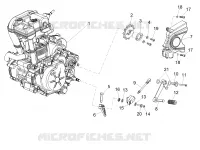 ENGINE - GEAR LEVER - SPROCKET
