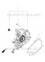 FLYWHEEL COVER - OIL FILTER