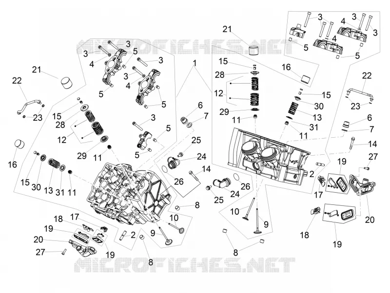 CYLINDER HEAD - VALVES