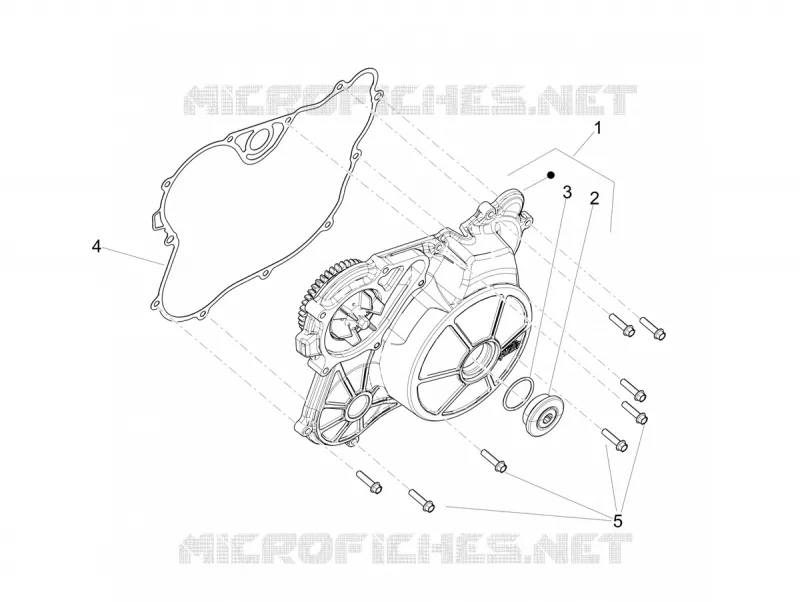 FLYWHEEL COVER